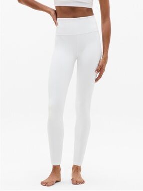 NWOT Athleta Elation Ultra High Rise 7/8 Legging - Bright White
